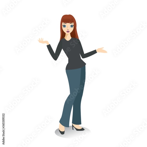 businesswoman shocked