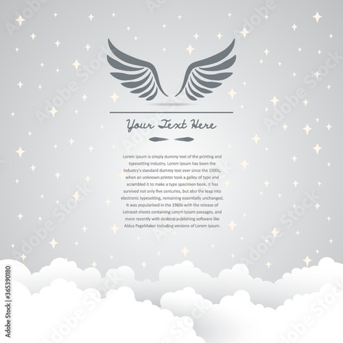 angel wings background