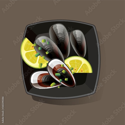 mussels served in bowl