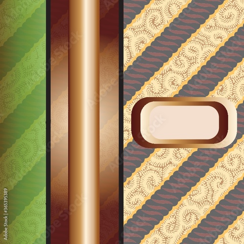 batik background with copyspace