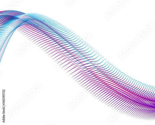 Abstract background blend wave line design for Wallpaper, Banner, Background, Card, Book Illustration, landing page