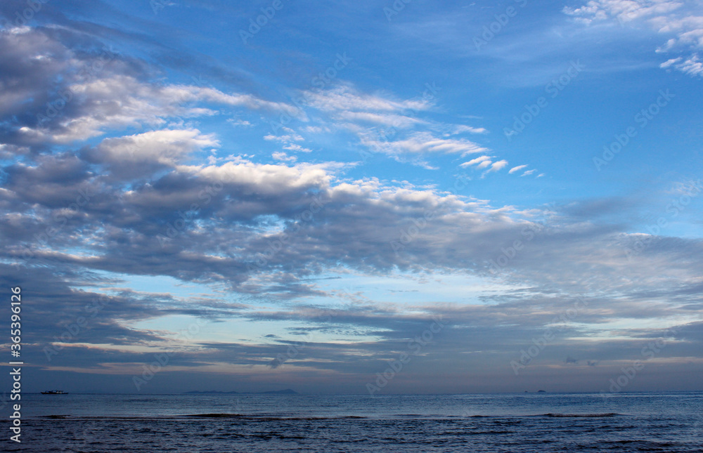 Dramatic cloudscape at dawn, Tioman Island Dramatic cloudscape at dawn, Tioman Island