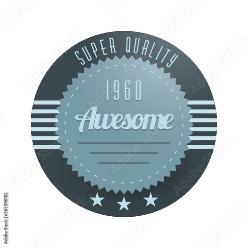 awesome quality label