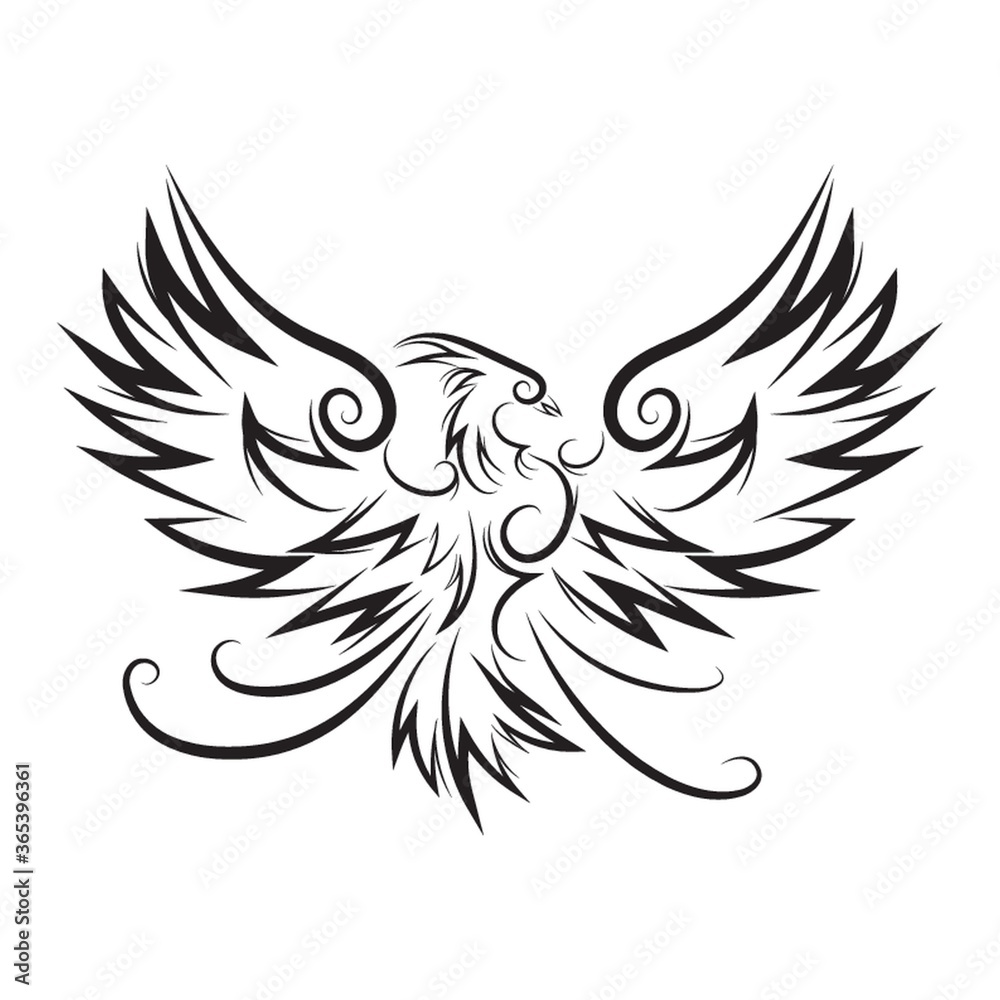 Obraz premium tattoo design