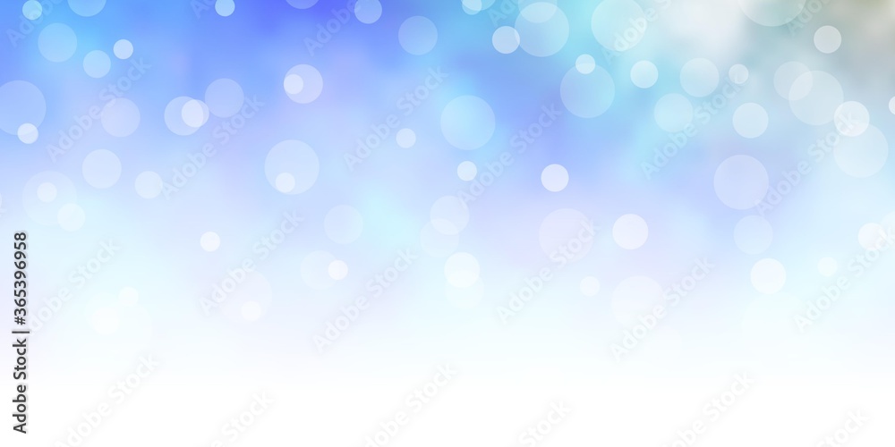 Light BLUE vector pattern with circles. Abstract illustration with colorful spots in nature style. Design for your commercials. Light BLUE vector pattern with circles. Abstract illustration with colorful spots in nature style. Design for your commercials.