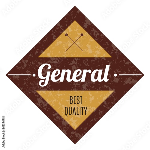 general best quality label