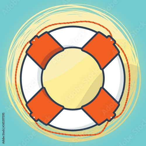 lifesaver float