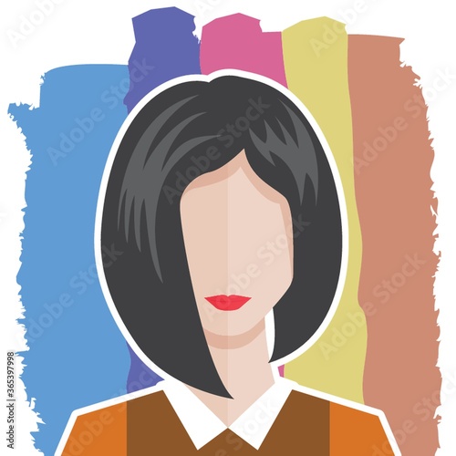 profile of a woman