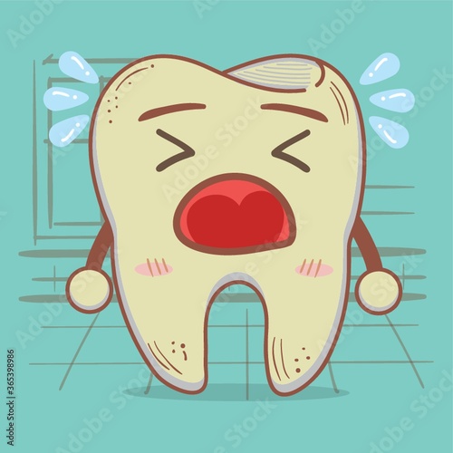 crying tooth
