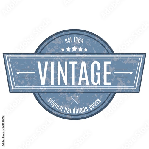vintage label