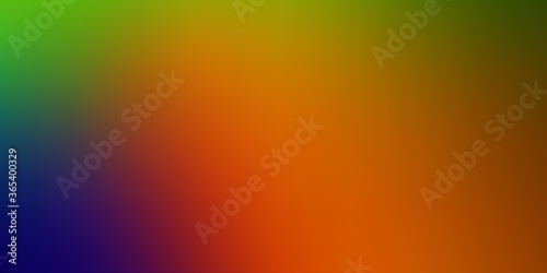 Dark Multicolor vector smart blurred texture. Brand new colorful illustration in blur style. Sample for your web designers.