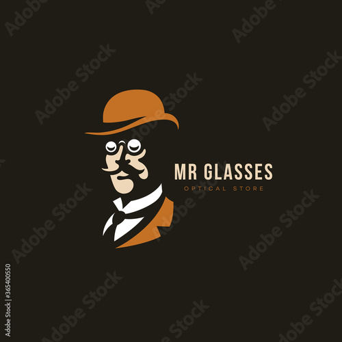 Mr glasses logo