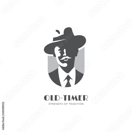 Old man logo