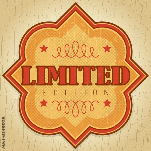 limited edition label