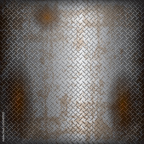 diamond metal plate background