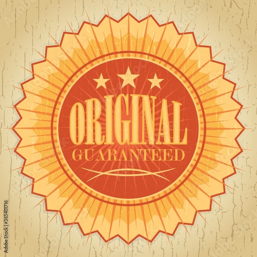original label
