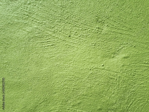 green paint wall texture background