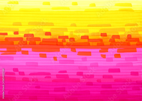 summer sunny colors illustration background