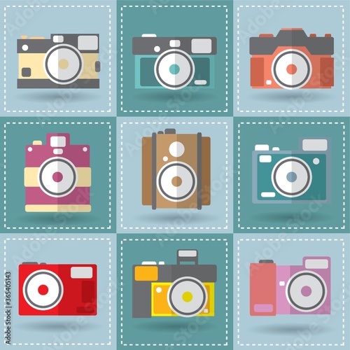 set of cameras