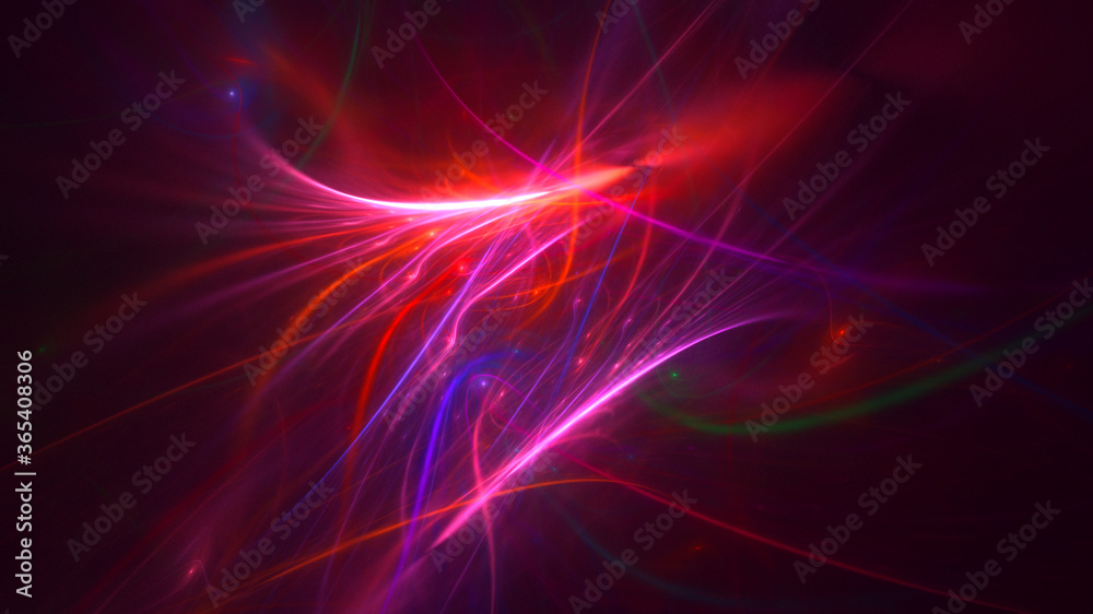 3D rendering abstract multicolor fractal light background 3D rendering abstract multicolor fractal light background
