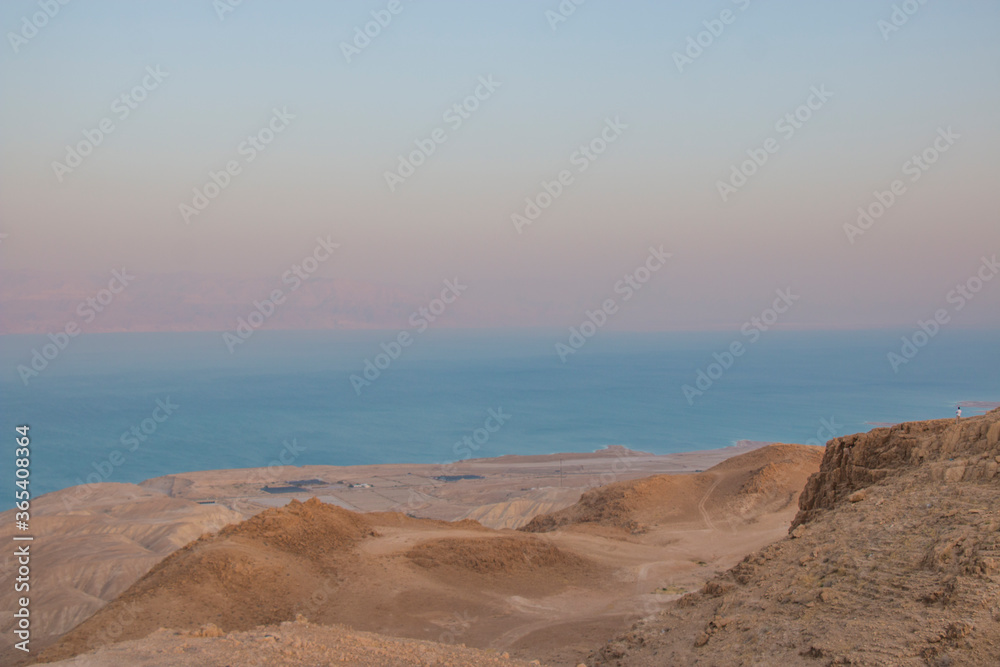 The shore of the Dead Sea