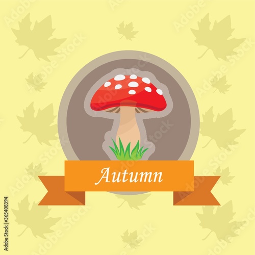 mushroom label
