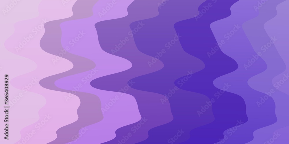 Light Purple, Pink vector backdrop with circular arc. Gradient illustration in simple style with bows. Smart design for your promotions.