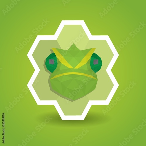 chameleon label