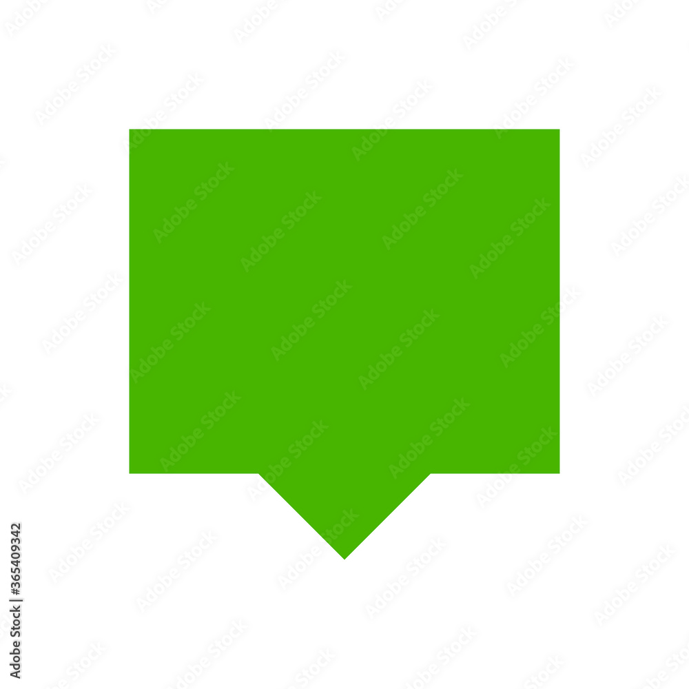 green speech bubble sign isolated on white, bubble speak icon trendy flat design, simple square dialog message for icon, speech bubble square green for button, text box for comment symbol green speech bubble sign isolated on white, bubble speak icon trendy flat design, simple square dialog message for icon, speech bubble square green for button, text box for comment symbol