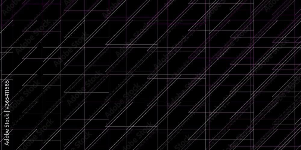 Dark Purple vector background with lines. Repeated lines on abstract background with gradient. Pattern for booklets, leaflets. Dark Purple vector background with lines. Repeated lines on abstract background with gradient. Pattern for booklets, leaflets.