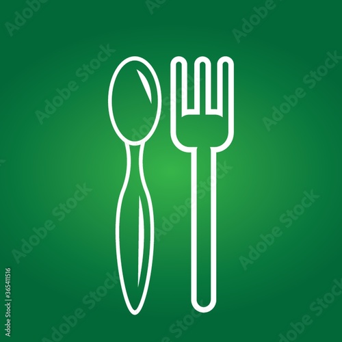 spoon and fork