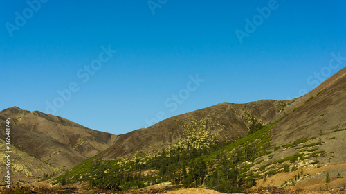 mountain landscape with blue sky © Александр Коробейник