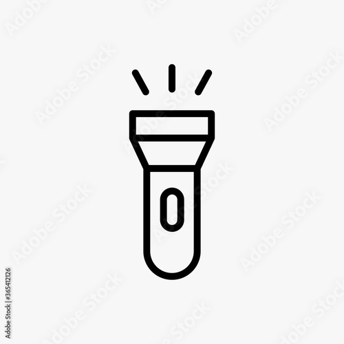flashlight icon photo