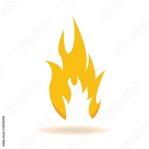 a flame