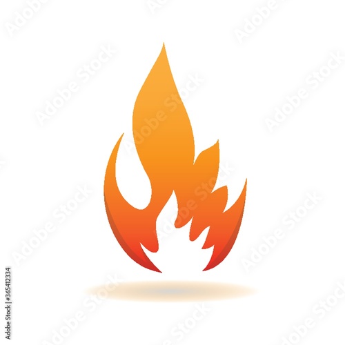 a flame
