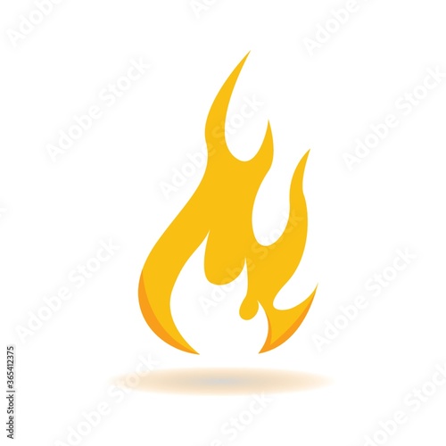 a flame