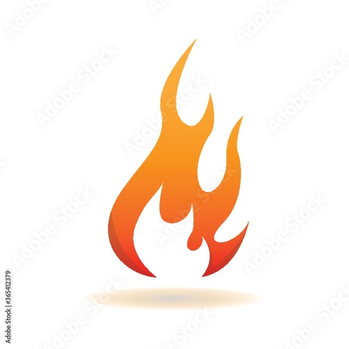 a flame