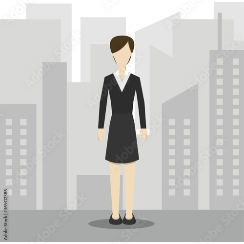 businesswoman in formal attire