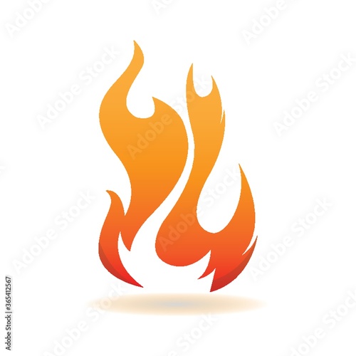 a flame
