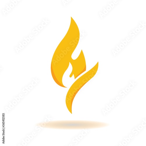 a flame
