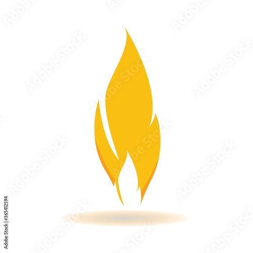 a flame