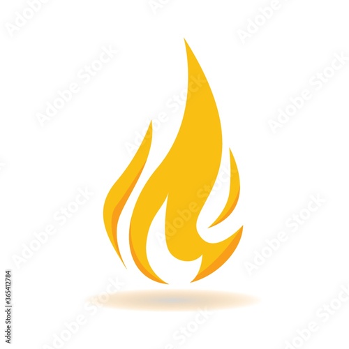 a flame