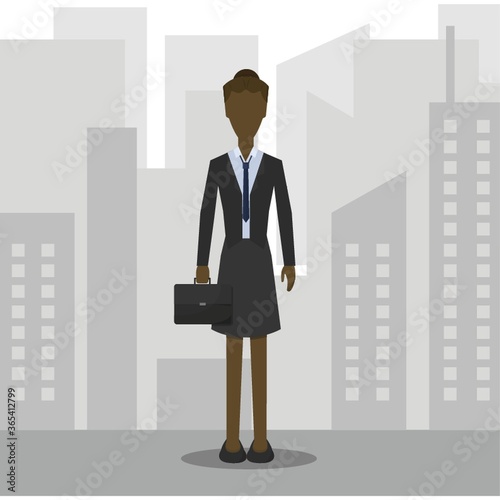businesswoman in formal attire