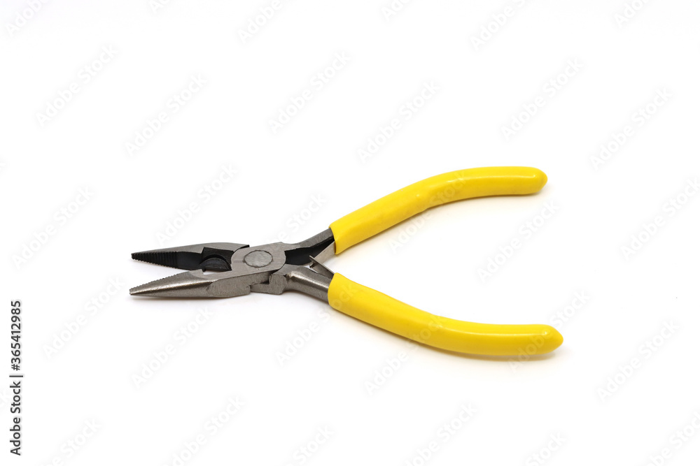 pliers isolated on white background pliers isolated on white background