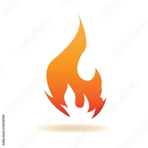 a flame