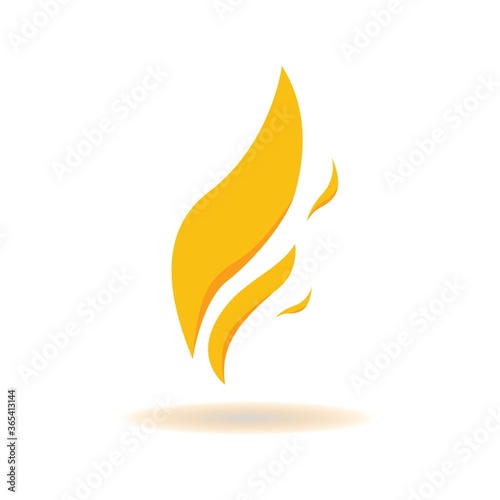 a flame