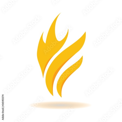 a flame