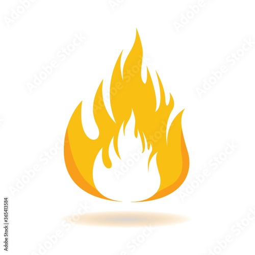 a flame