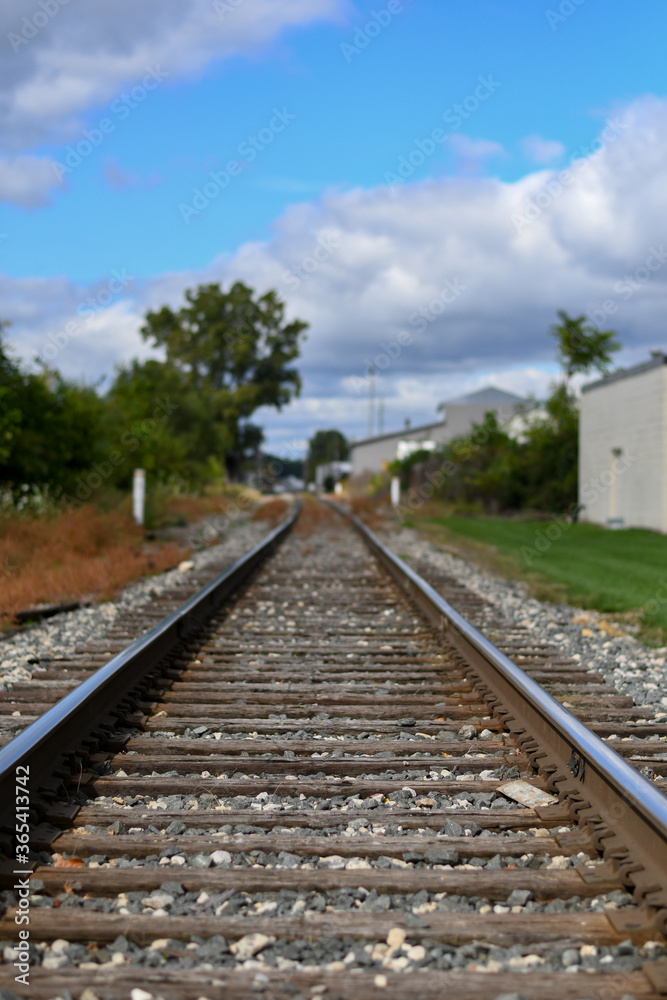 Railroad tracks