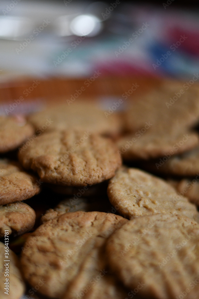 Cookies on a plate Cookies on a plate